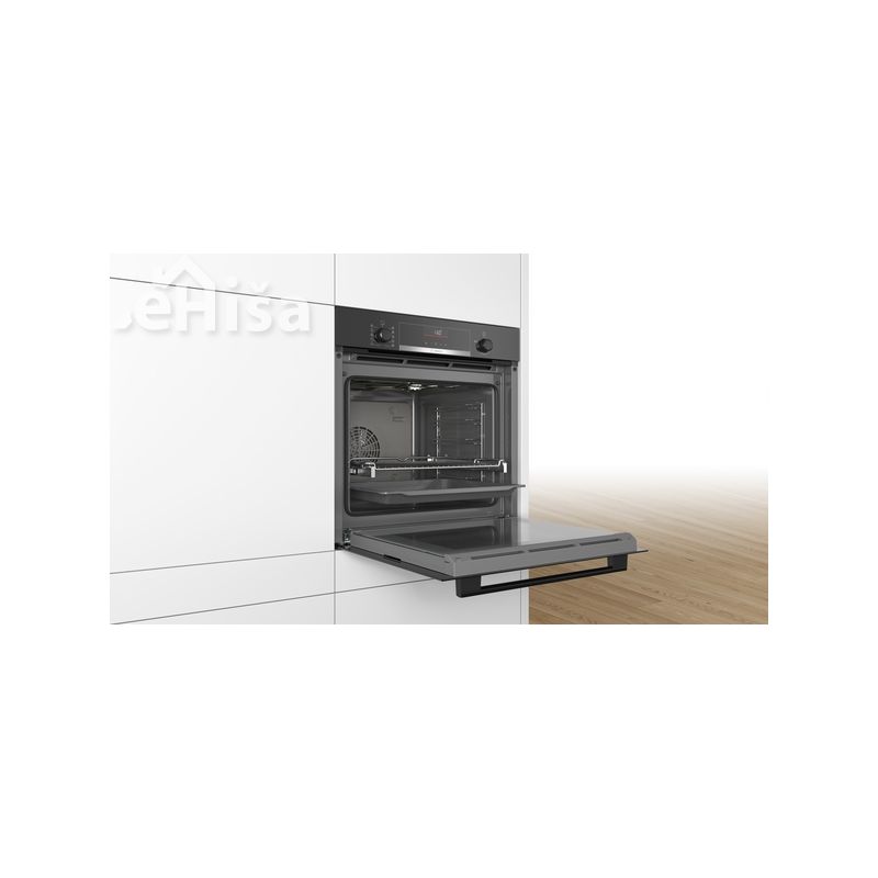 Vgradna pečica 60x60 črna BOSCH HBA5360B0

