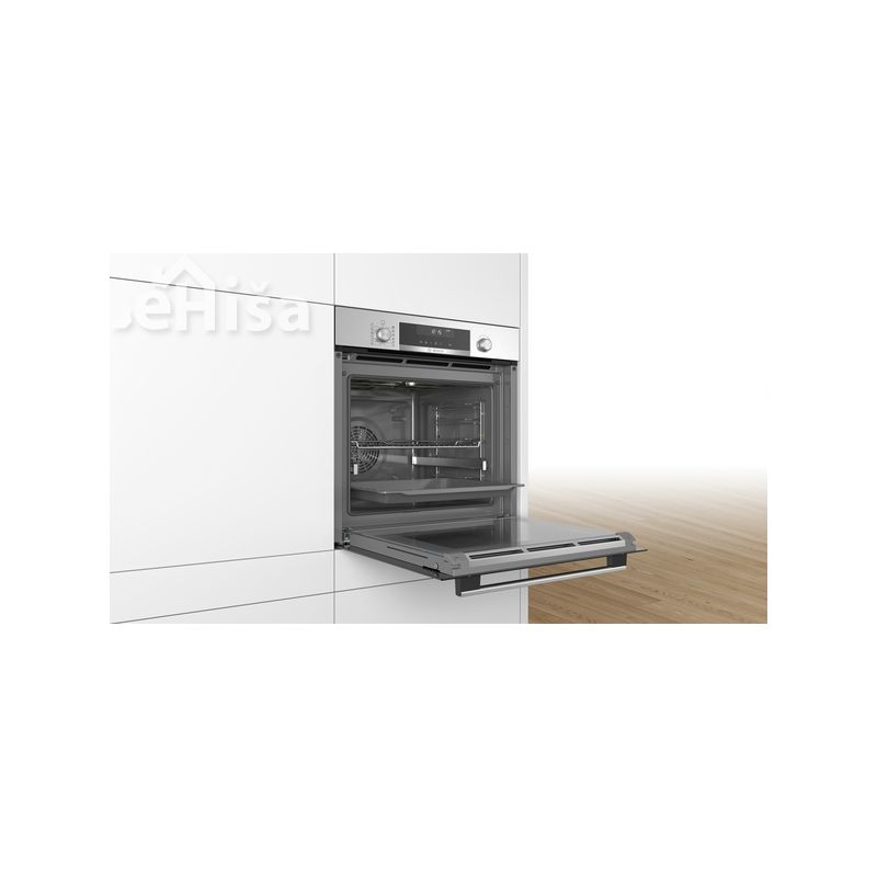 Vgradna pečica 60x60 nerjavno jeklo BOSCH HBA5785S6
