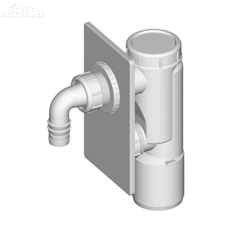 Podometni sifon za pralni stroj LIV 195546