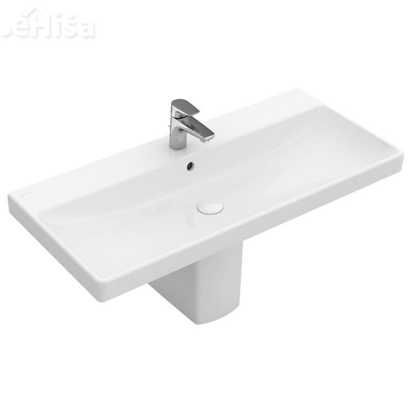 Umivalnik AVENTO 80x47 cm white alpin VILLEROY & BOCH
