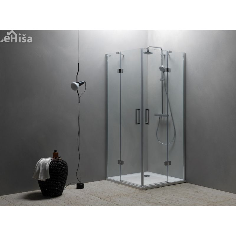 Tuš kabina Atlas TKK90 90x90 silver brill profil KOLPA-SAN 560200
