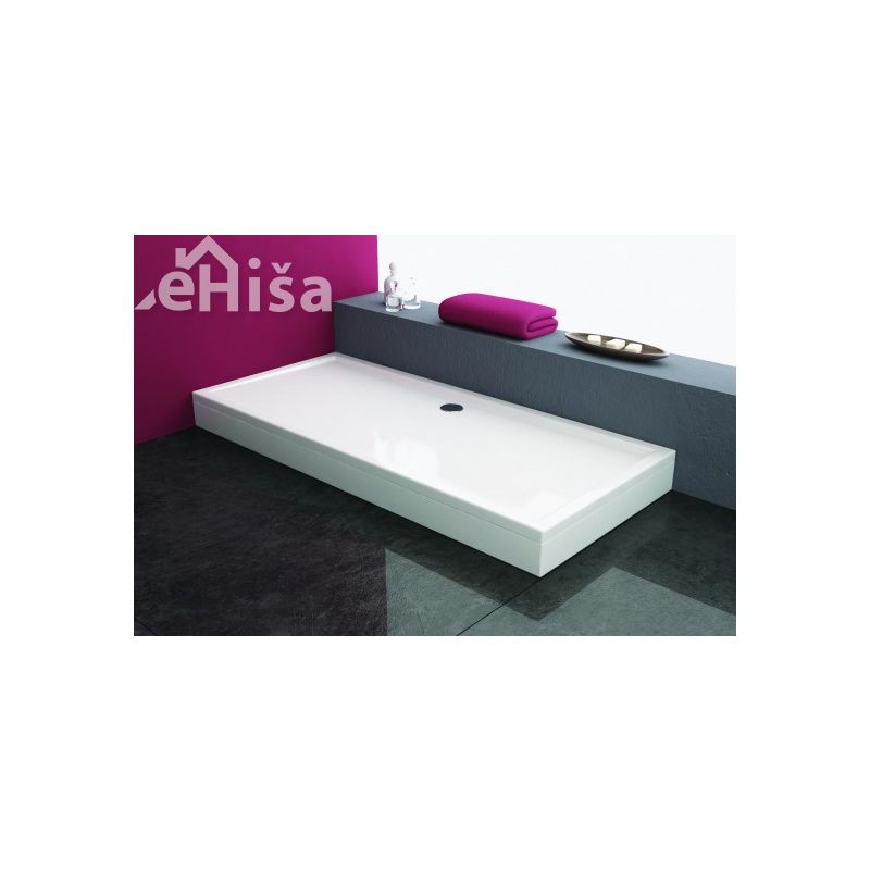 Pravokotna tuš kad Flamenco 120x70 vgradna KOLPA-SAN 571090