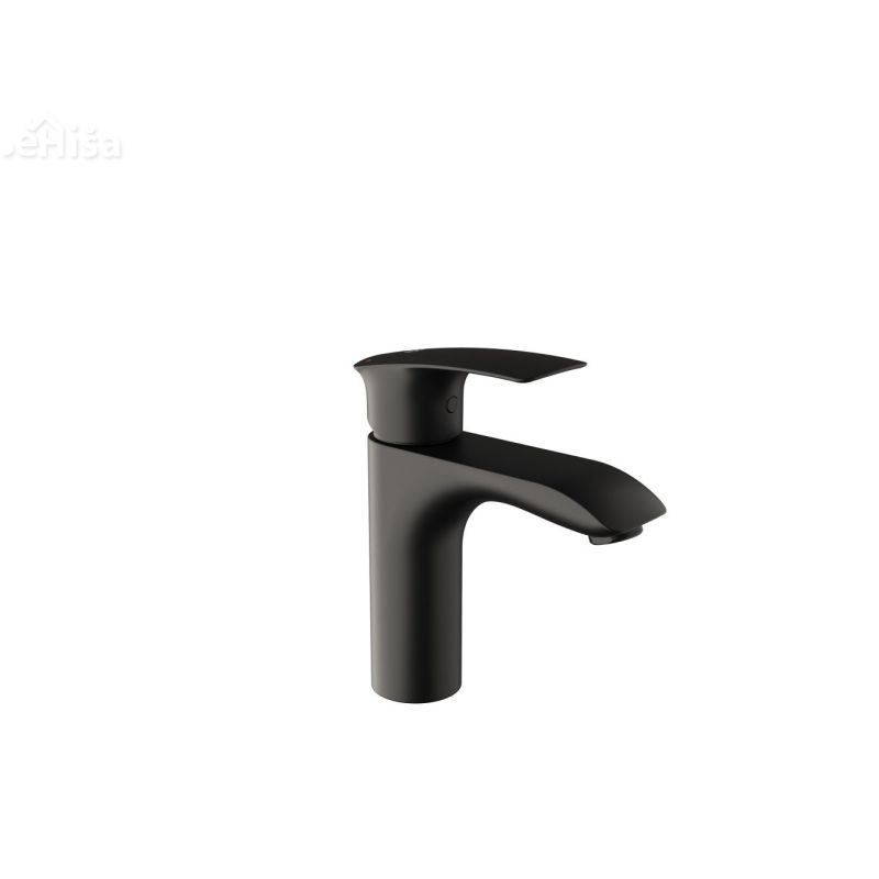 Enoročna umivalniška armatura e10B black UNITAS 00088B
