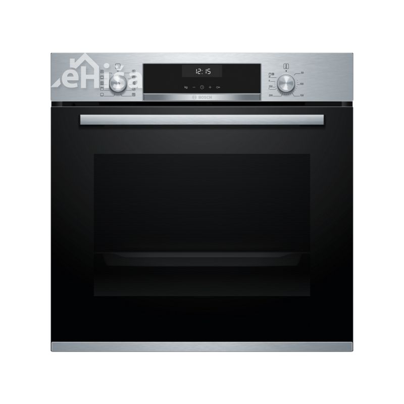 Vgradna parna pečica 60x60 črna BOSCH HBG5370S0

