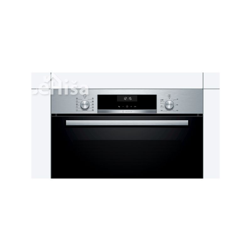 Vgradna parna pečica 60x60 črna BOSCH HBG5370S0
