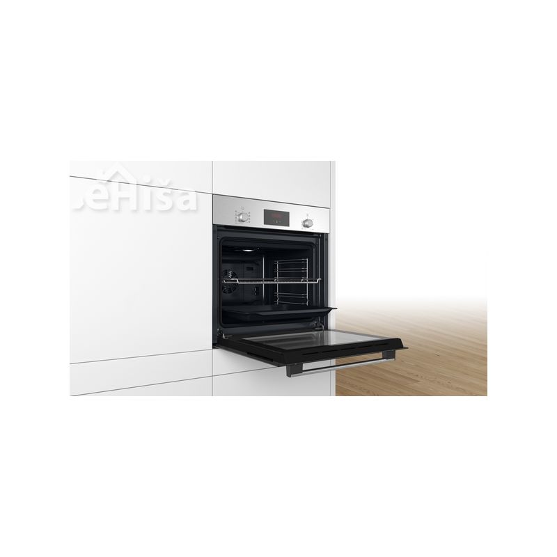 Vgradna pečica 60x60 nerjavno jeklo BOSCH HBF114BS1
