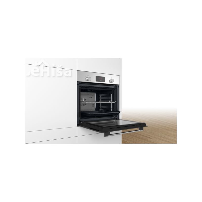 Vgradna pečica 60x60 nerjaveče jeklo BOSCH HBF133BR0
