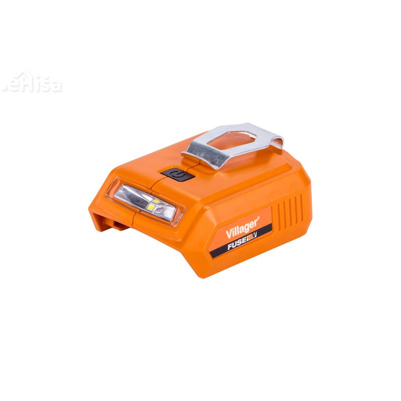 Prenosna baterijska svetilka in USB polnilec VLN 9920 brez baterije VILLAGER 056366