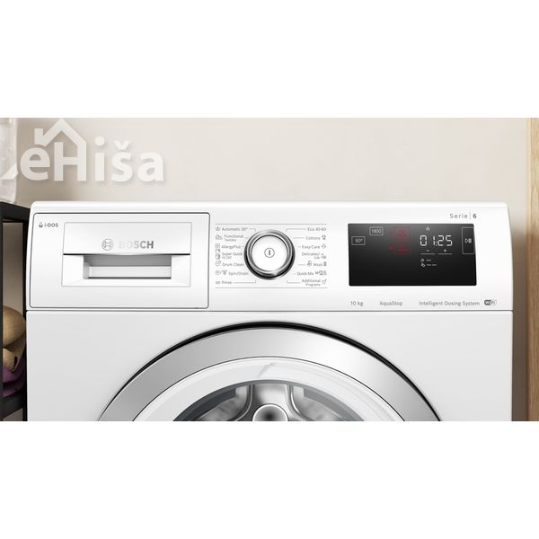 Pralni stroj 10 kg s polnjenjem spredaj BOSCH WAL28PH2BY
