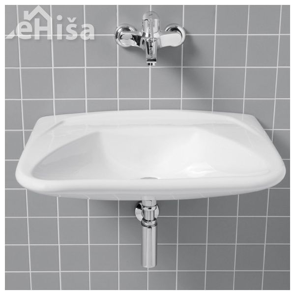 Umivalnik brez luknje in s prelivom O.NOVO VITA 60x49 cm VILLEROY & BOCH
