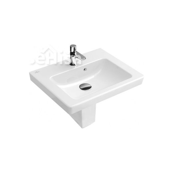 Umivalnik z luknjo in prelivom Subway 2.0 VILLEROY & BOCH 73154501