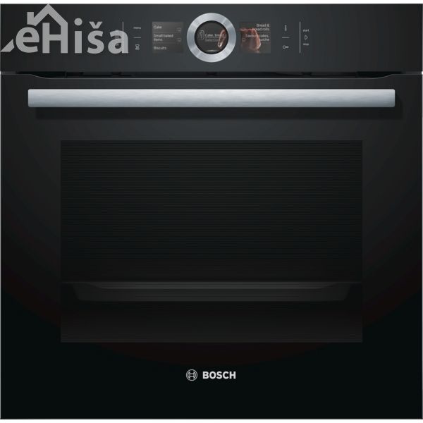 Vgradna pečica 60x60 črna BOSCH HBG6764B1
