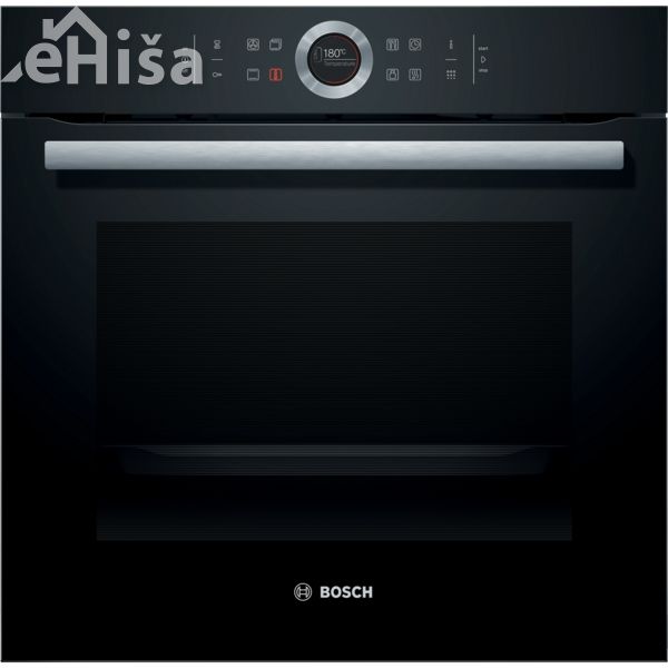 Vgradna pečica 60x60 črna BOSCH HBG675BB1
