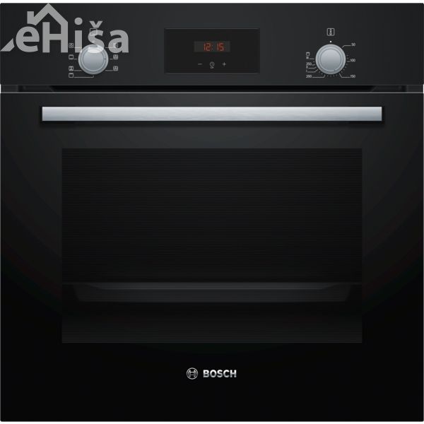 Vgradna pečica 60x60 črna BOSCH HBF133BA0
