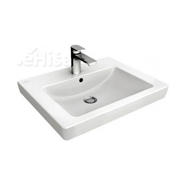 Umivalnik brez luknje s prelivom Subway 2.0 VILLEROY & BOCH 71136201