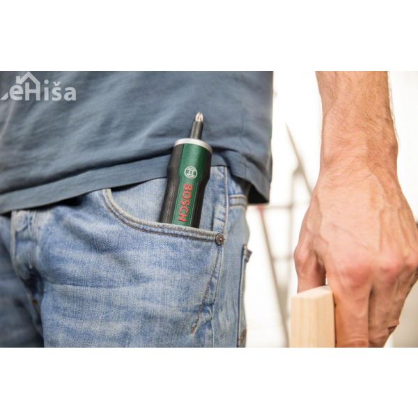 Akumulatorski vijačnik PushDrive 3,6V 1,5Ah BOSCH 06039C6020
