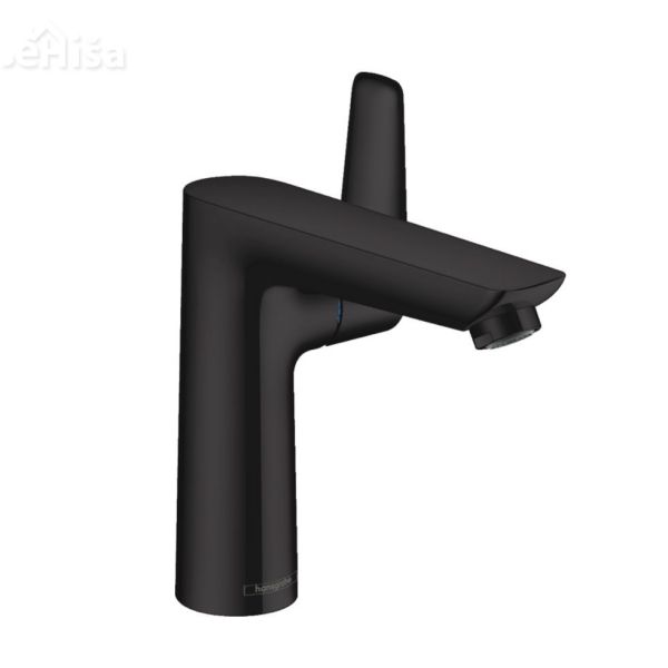 Armatura za umivalnik Talis E črna mat HANSGROHE 71754670
