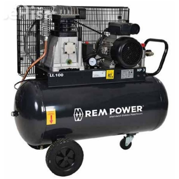 Batni kompresor E 401/9/100 230V 100l REM POWER 3831081021359
