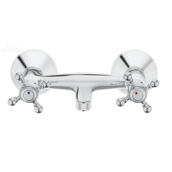 Dvoročna stenska armatura za tuš kad Stil z41 z tuš ročko UNITAS 07464
