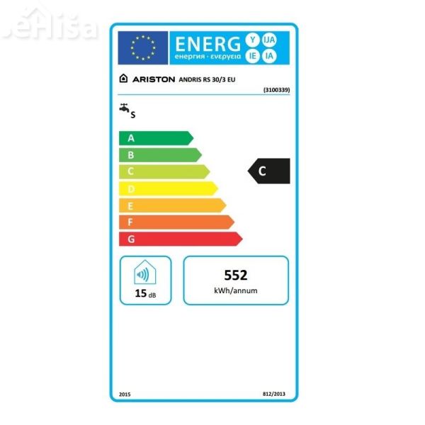 Električni grelnik vode 30L Andris RS 30/3 EU ARISTON 3100339
