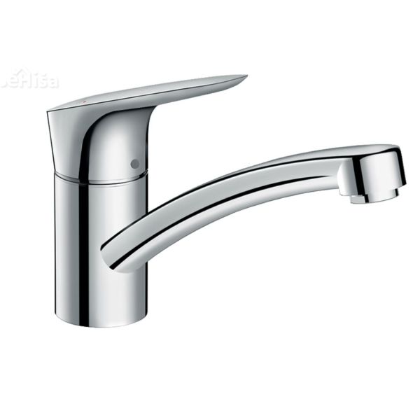 Enoročna kuhinjska armatura Logis 120 krom HANSGROHE 71830000
