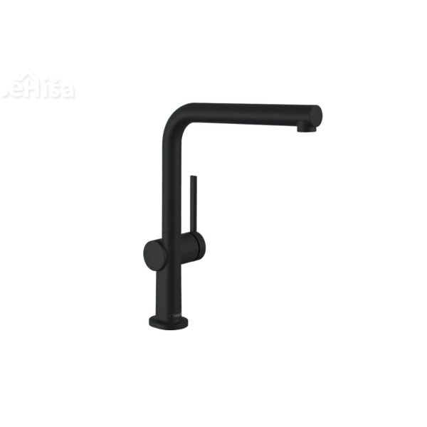 Enoročna kuhinjska armatura Talis M54 črna mat HANSGROHE 72840670
