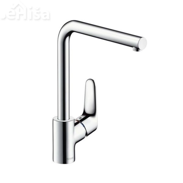 Enoročna kuhinjska armatura z vrtljivim izlivom Focus 280 krom HANSGROHE 31817000
