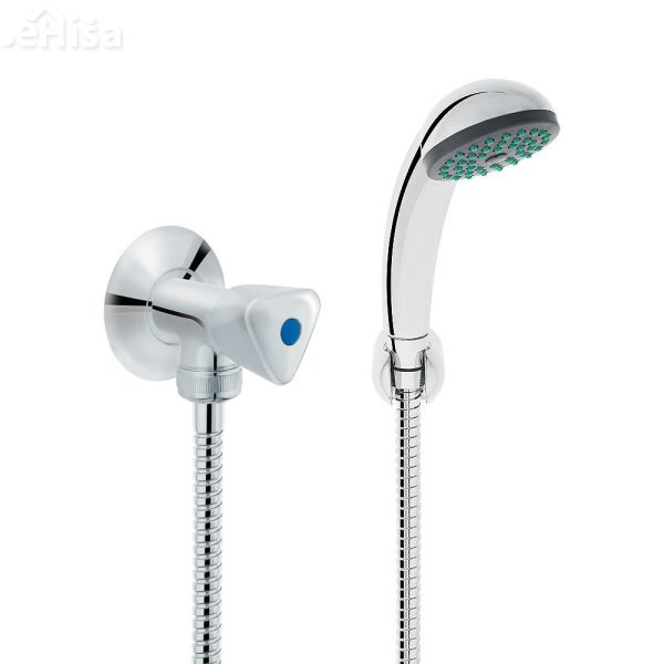 Enoročna stenska armatura za tuš kad Classic c43 z tuš ročko UNITAS 10451
