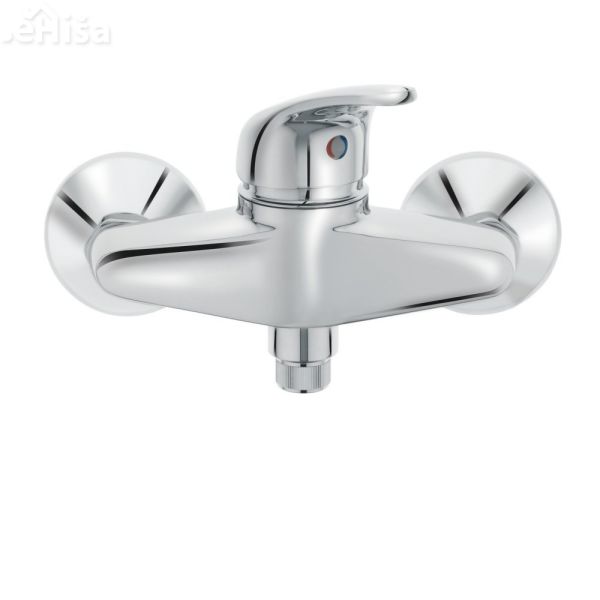 Enoročna stenska armatura za tuš kad Simpaty s39 z tuš ročko UNITAS 00481
