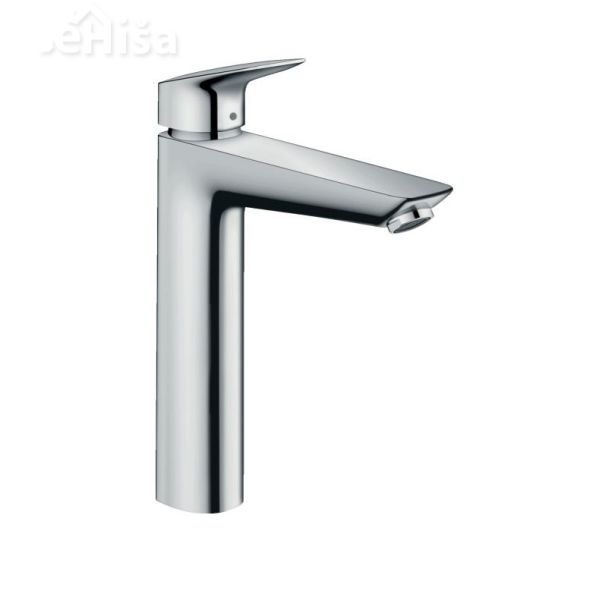 Enoročna umivalniška armatura Logis 190 brez zgornjega dela sifona krom HANSGROHE 71091000
