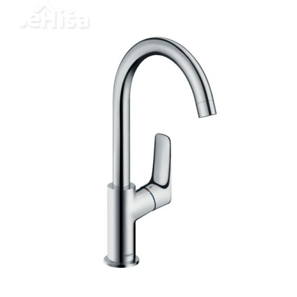 Enoročna umivalniška armatura Logis 210 vrtljiva krom HANSGROHE 71130000
