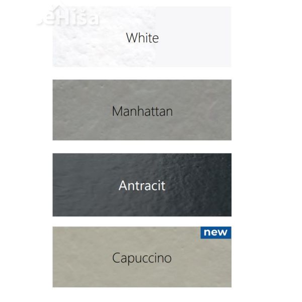 Kvadratna tuš kad Hopp 90x90 liti marmor KOLPA SAN
