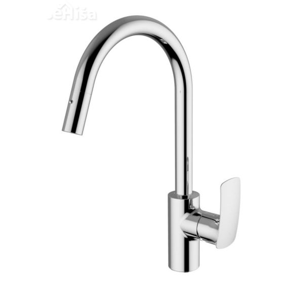 Izvlečna enoročna kuhinjska armatura Fresh e22 UNITAS
