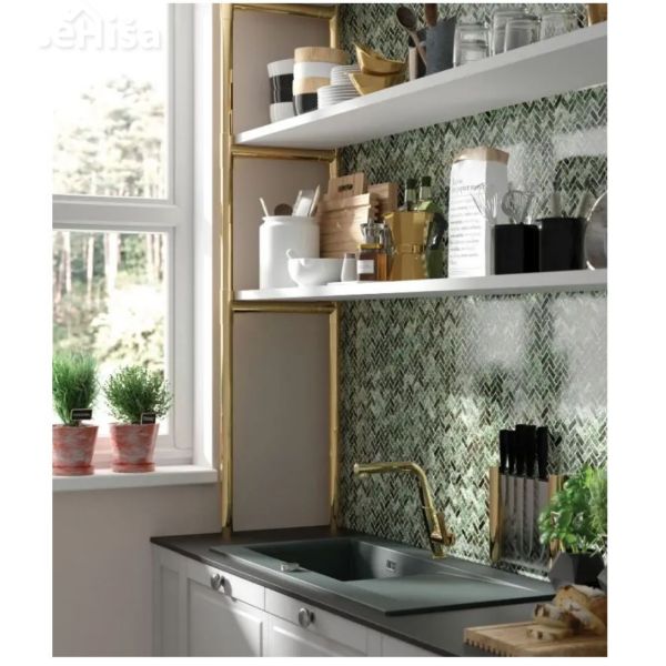 Izvlečna kuhinjska armatura Silia zlata DEANTE BQS Z73M
