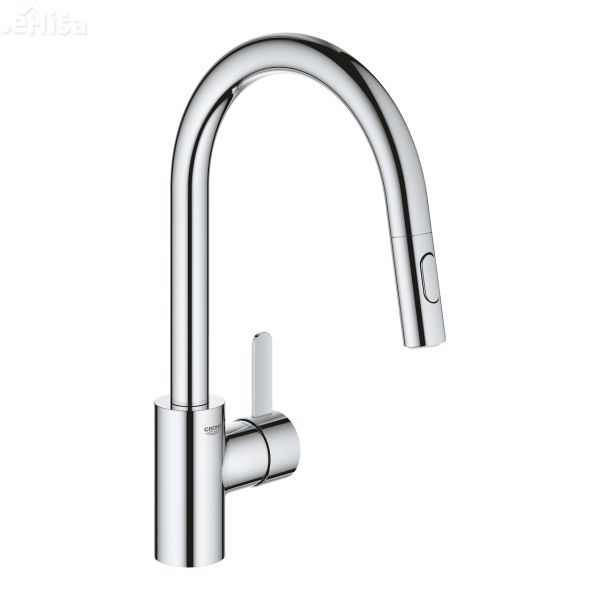 Izvlečna kuhinjska armatura Eurostart Cosmopolitan krom GROHE 31481001
