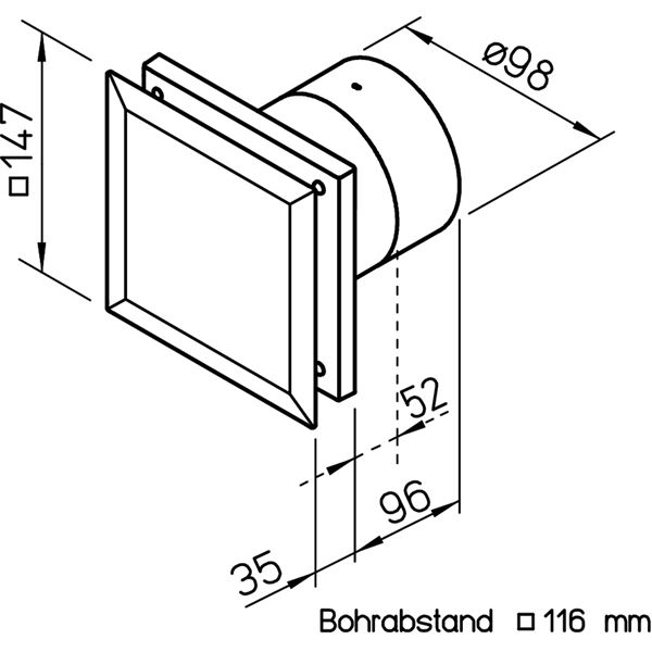 Kopalniški aksialni ventilator M1-100 F HELIOS 6175
