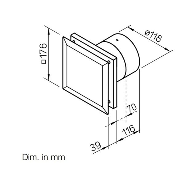 Kopalniški aksialni ventilator M1-120 N/C HELIOS 6361
