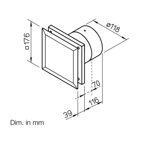Kopalniški aksialni ventilator M1-120 P HELIOS 6363
