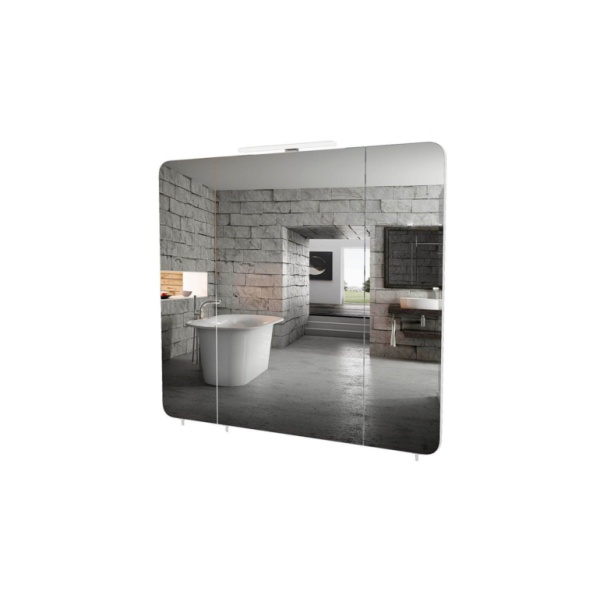Kopalniško ogledalo z omarico zadaj Roma 85 cm AQUA RODOS
