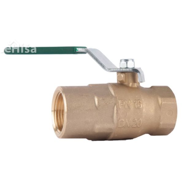 Krogelni ventil s protipovratnim ventilom 3/4