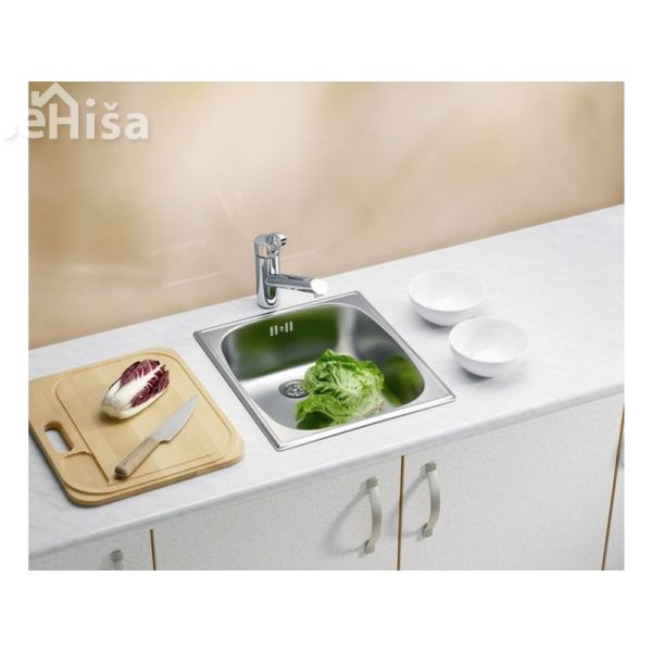Kuhinjsko pomivalno korito BASIC 10 inox 380x440 mm ALVEUS 1082196
