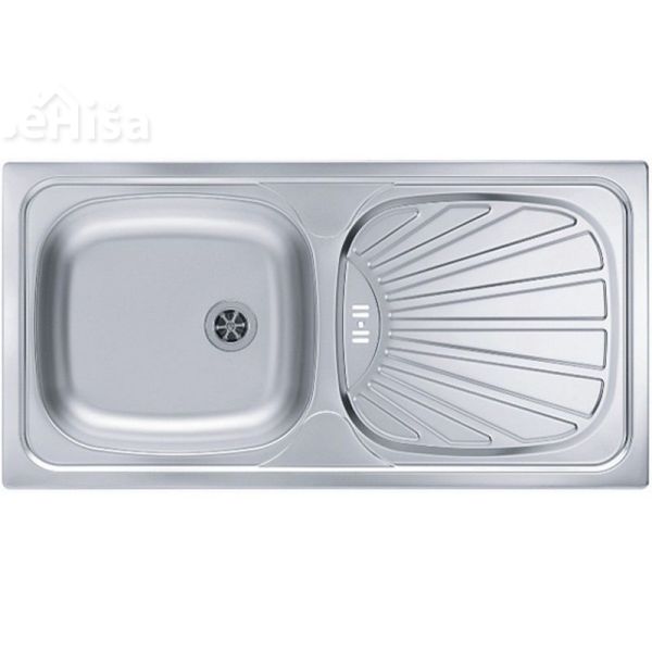 Kuhinjsko pomivalno korito BASIC 80 inox 860x435 mm ALVEUS 1008844
