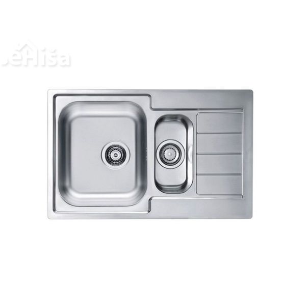 Kuhinjsko pomivalno korito in pol LINE 70 inox 790x500 mm z sifonom ALVEUS 1065684
