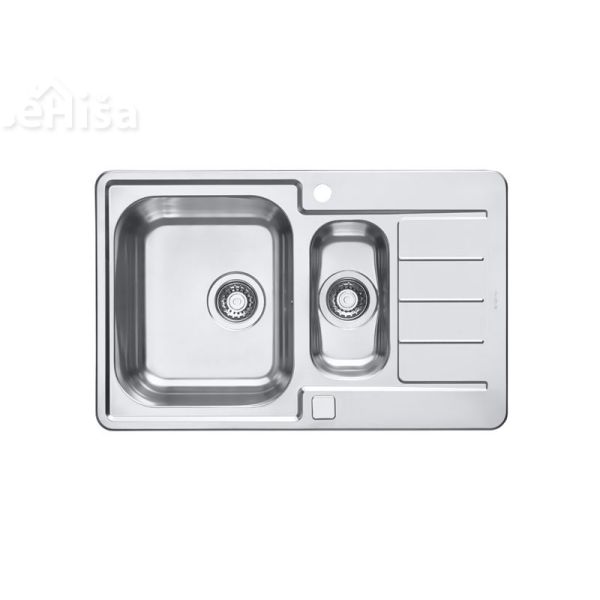 Kuhinjsko pomivalno korito in pol LINE MAXIM 70 inox 790x500 mm z sifonom ALVEUS 1089614
