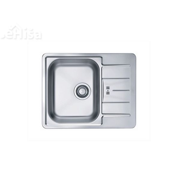 Kuhinjsko pomivalno korito LINE 60 inox 615x500 mm z sifonom ALVEUS 1065681
