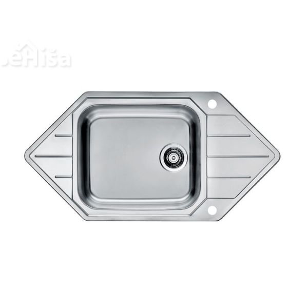Kuhinjsko pomivalno korito PRAKTIK 130 inox 985x500 mm ALVEUS 1122594
