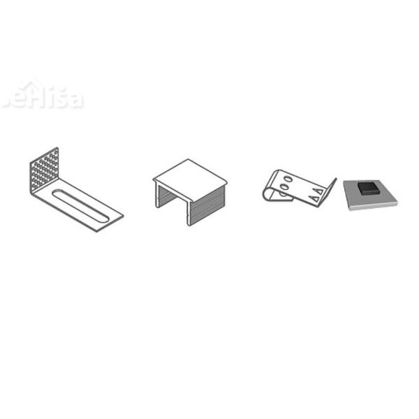 Montažni set za oblogo - magnet (za dodatno kratko oblogo) KOLPA SAN 590750
