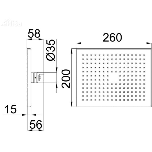 Nadglavna prha a09 UNITAS 12106

