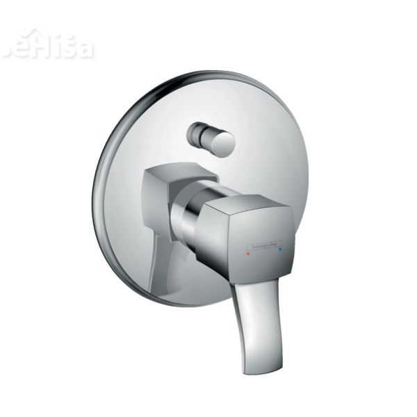 Nadometna pokrivna ploščica za kopalno kad Metropol Classic krom HANSGROHE 31345000
