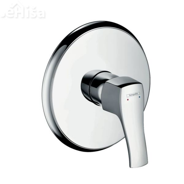 Nadometna pokrivna ploščica za tuš Metris Classic krom HANSGROHE 31676000
